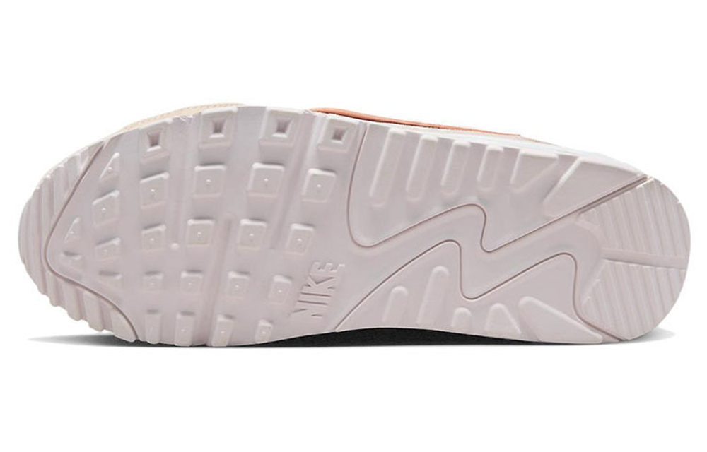 Кроссовки Nike Air Max 90 "Soft Pink" (Женская размерная сетка)