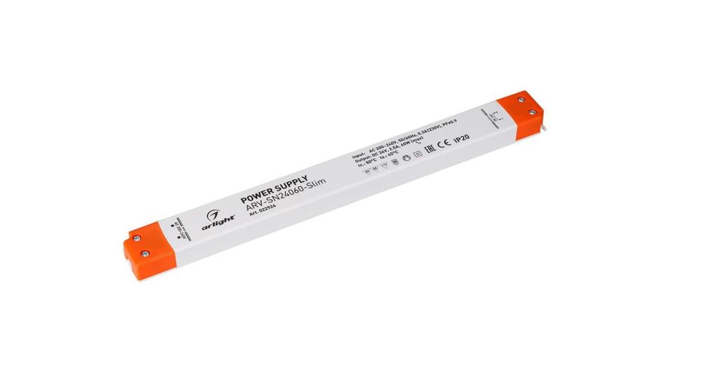 Блок питания Arlight ARV-SN24060-Slim (24V, 2.5A, 60W, PFC)