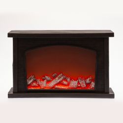 Светодиодная новогодняя фигура ЭРА ЕGNIK - 06 камин 14 LED