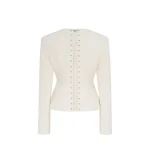 Пиджак белый джинсовый