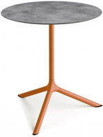 Стол ламинированный обеденный складной Scab Design Tripe Maxi Folding, терракотовый, цементный