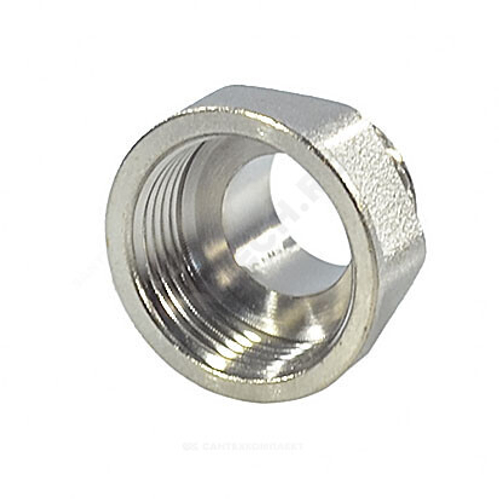 Переход латунь никель реборда Ду 20х15 (3/4"х1/2") ВР/НР SantechSystems