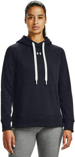 Худи женское Under Armour Rival Fleece HB Hoodie-BLK