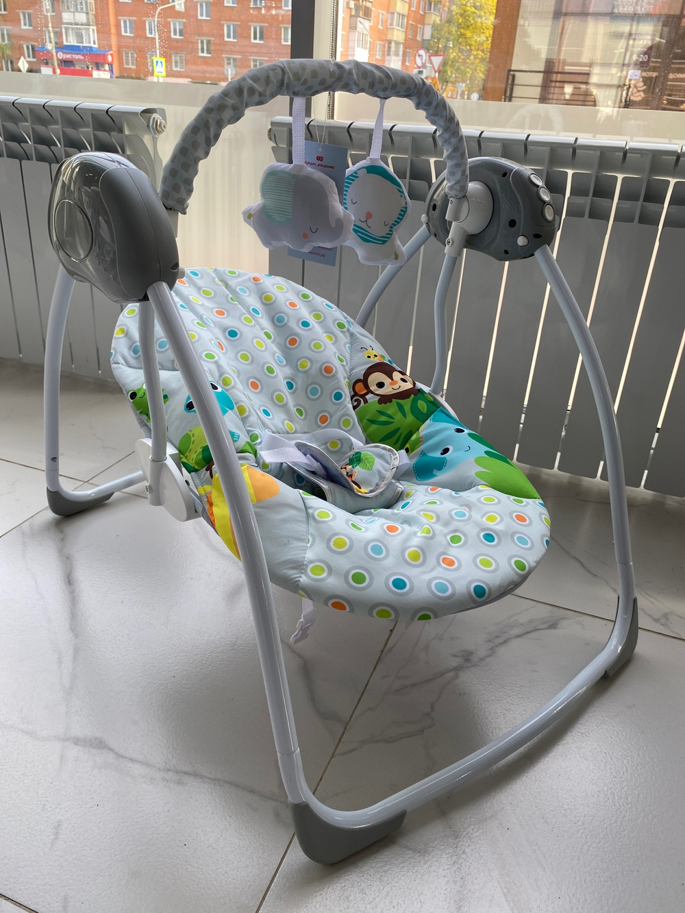 Электронные качели 29284 (White / Белый)