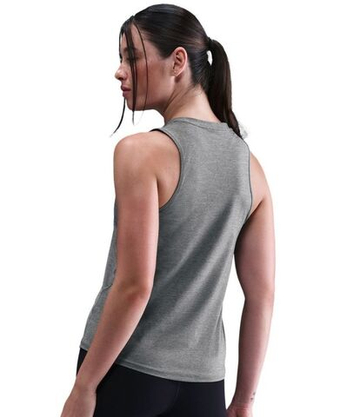 Женский топ теннисный Nike Dri-FIT Nike One Classic - smoke grey/white