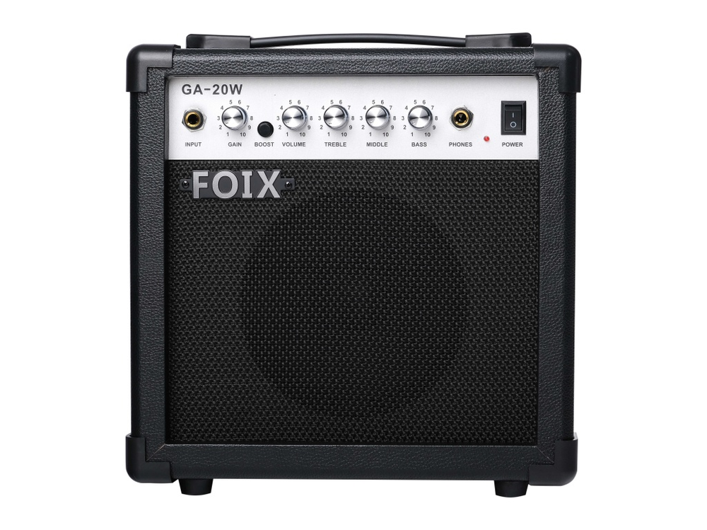 Foix GA-20W Комбоусилитель гитарный, 20Вт. Размеры: 270х280х153 мм.