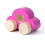 Каталка "Машинка" Малиновая (Томик)