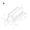 Встраиваемый магнитный шинопровод Arlight MAG-TRACK-2538-FDW-3000 (BK) 033459