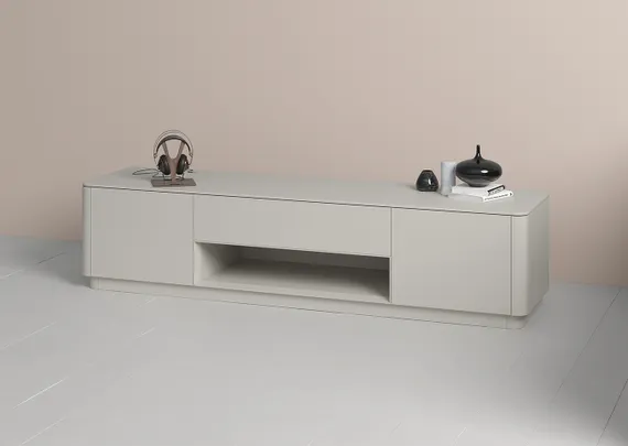 Тумба Tammi под ТВ ширина 200 см (серо-бежевый)