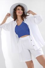 Блузка (рубашка) Виола-3 Виотекс БЕЛЫЙ