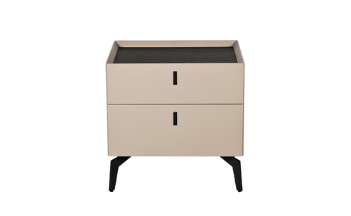 77IP-NS817/1 Тумбочка с двумя ящиками светлая 50*43,5*50см