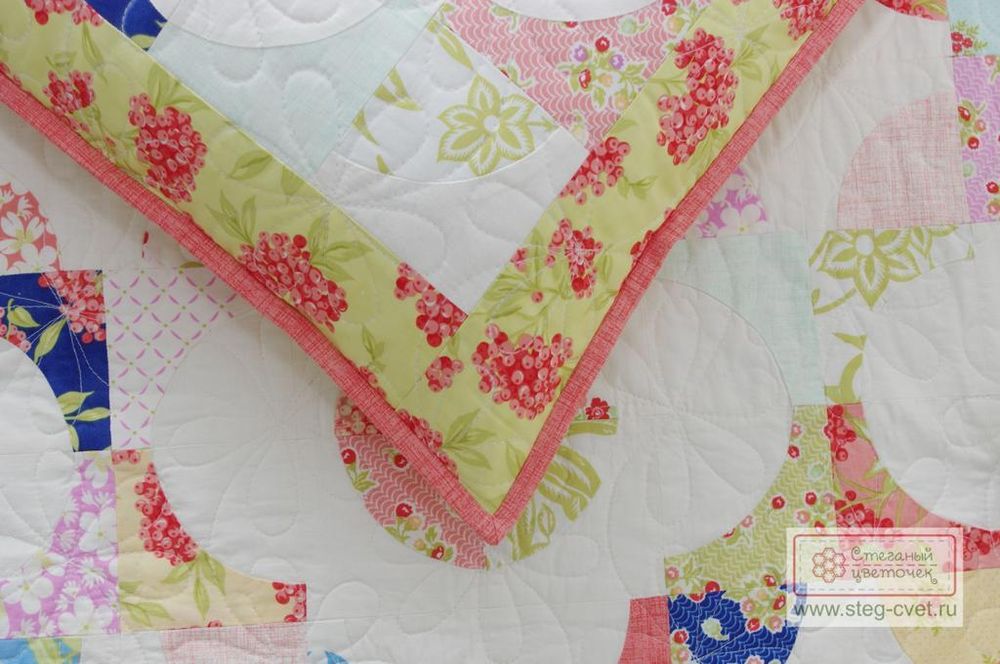 Шаблон для стежки "Цветочки" большой (арт. T02)