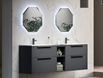Зеркало Cezares 80 45079 с подсветкой многоугольное