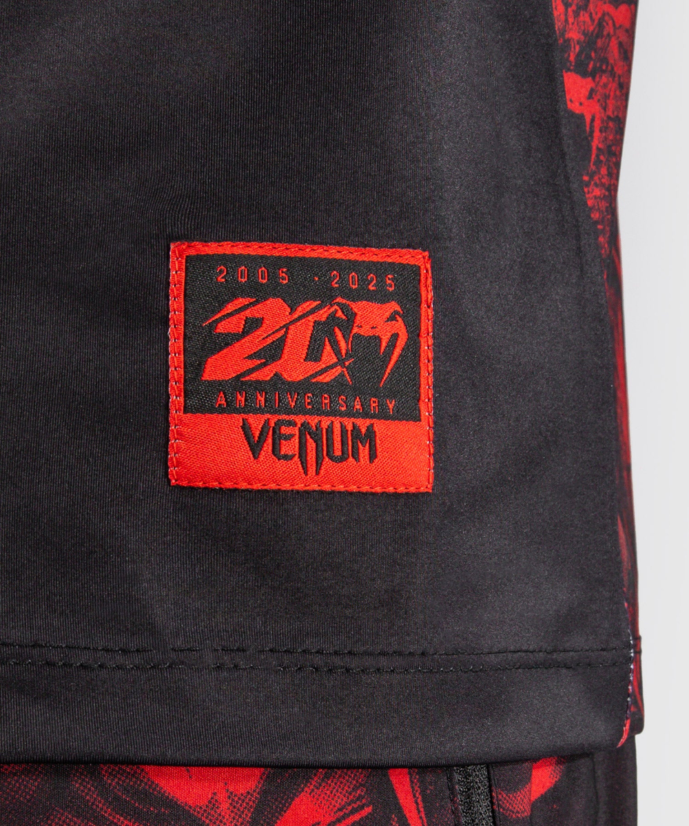 Футболка спортивная Venum 20th Anniversary Black/Red