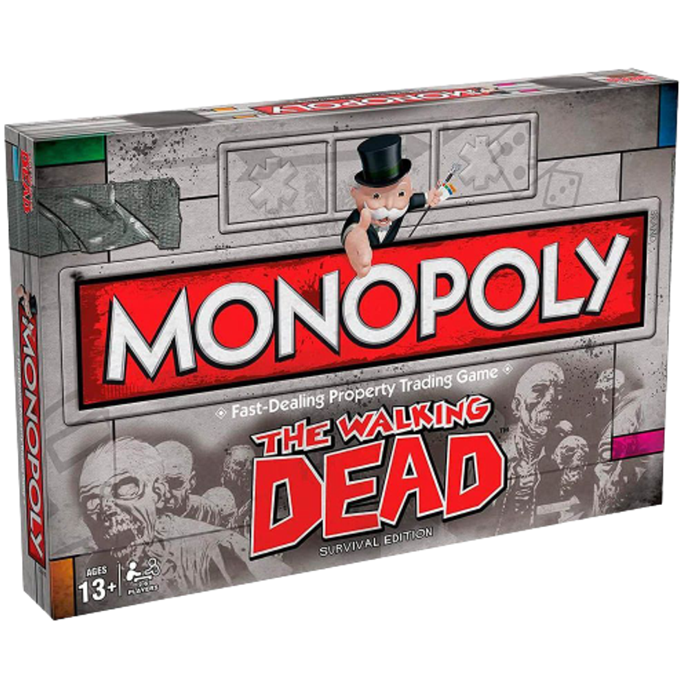 Настольная игра Монополия Walking Dead (на английском языке)