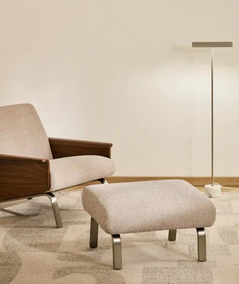 Подставка для ног Amsen светло-коричневого цвета