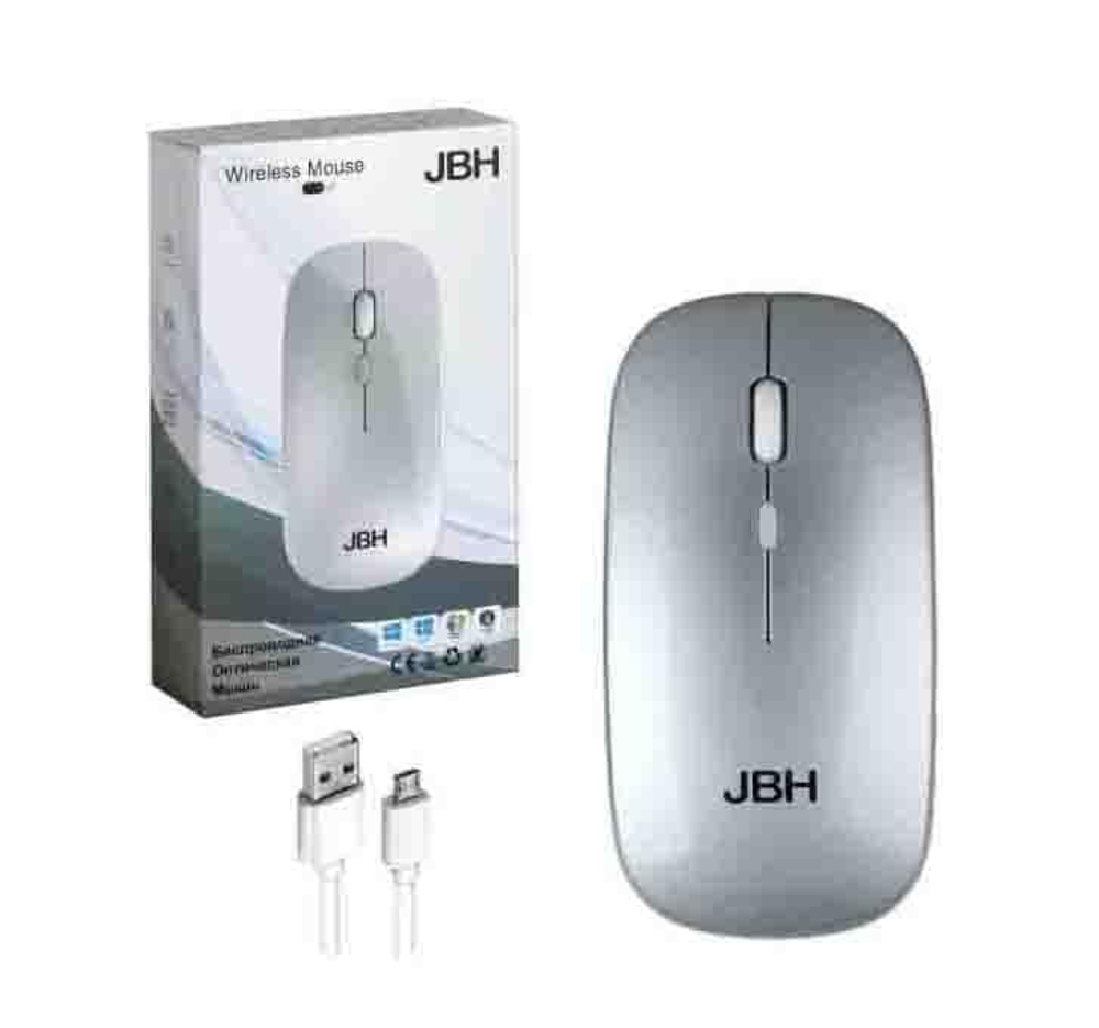 Мышь беспроводная JBH E-WM01 (серебро)