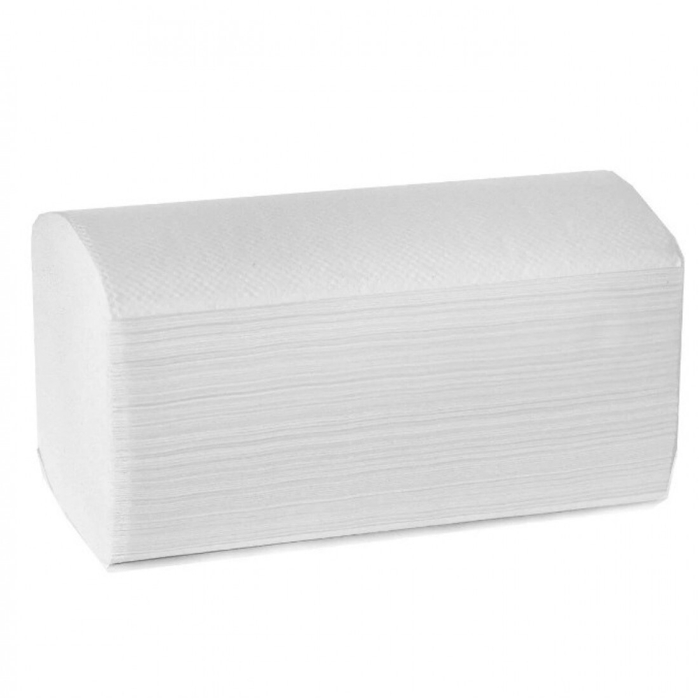 Полотенце бумажное Z-сложения, 2-х слойное, рукав