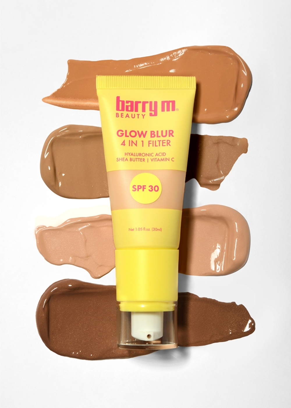 Barry M Glow Blur - Основа для макияжа с SPF 30 оттенок Deep, 30 ml