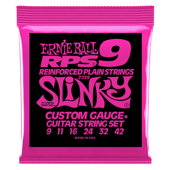 Струны для электрогитары ERNIE BALL 2239 RPS Nickel Wound Slinky Super 9-42