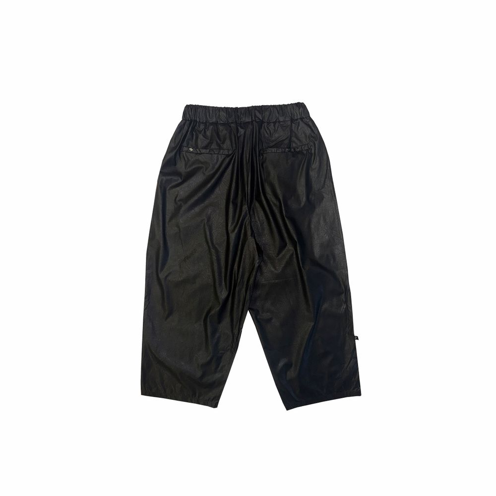 Брюки Protocol Detroit Balloon Ecoleather черные