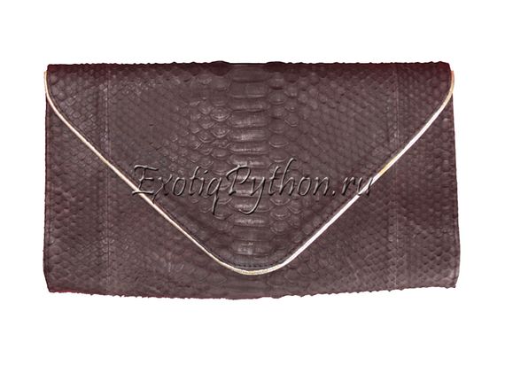 Клатч из кожи питона CL-64