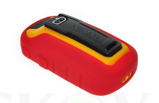 Защитный чехол бампер силиконовый для Garmin eTrex 10 20 30 10x 20x 30x 22x 32x (красный)