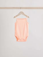 Боди без рукавов для малышей Next E19-734, 5 шт., Сиреневый, Розовый, Мятный, Светло-желтый