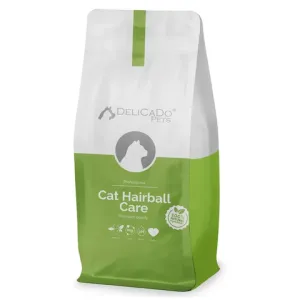 Сухой корм для кошек DELICADO CAT HAIRBALL CARE с птицей и белой рыбой