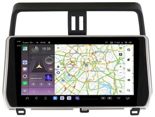 Магнитола для Toyota Land Cruiser Prado 150 2017-2023 - Kuberg OL-1680 QLed+2K, Android 13, Быстрейшая, CarPlay, 4G SIM-слот