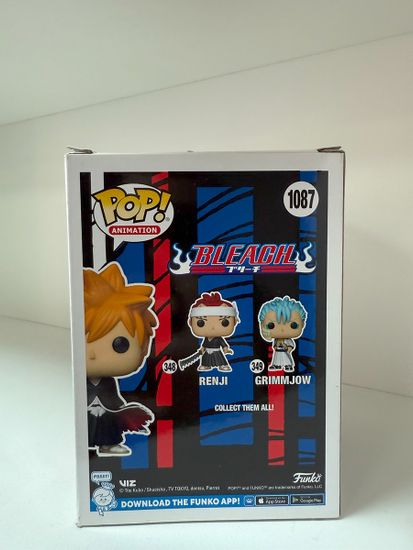 Фигурка Funko POP!(мятая коробка) Animation Bleach Ichigo Kurosaki (Bankai) w/Chase (Exc) (1087) 56116