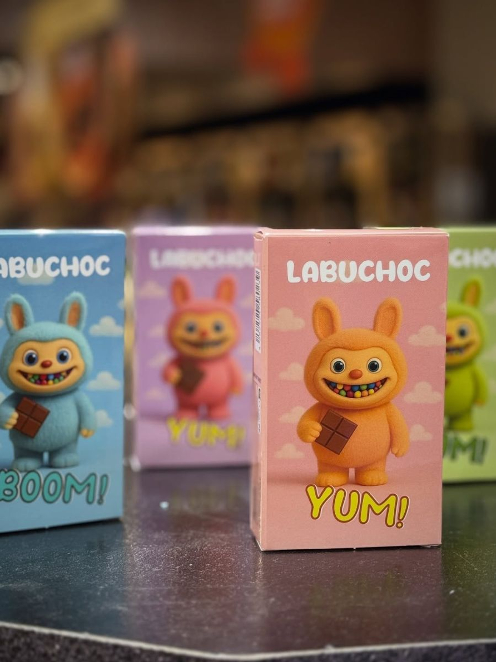 Шоколад с начинкой "Фисташка" Лабубу Labuchoc 75 г