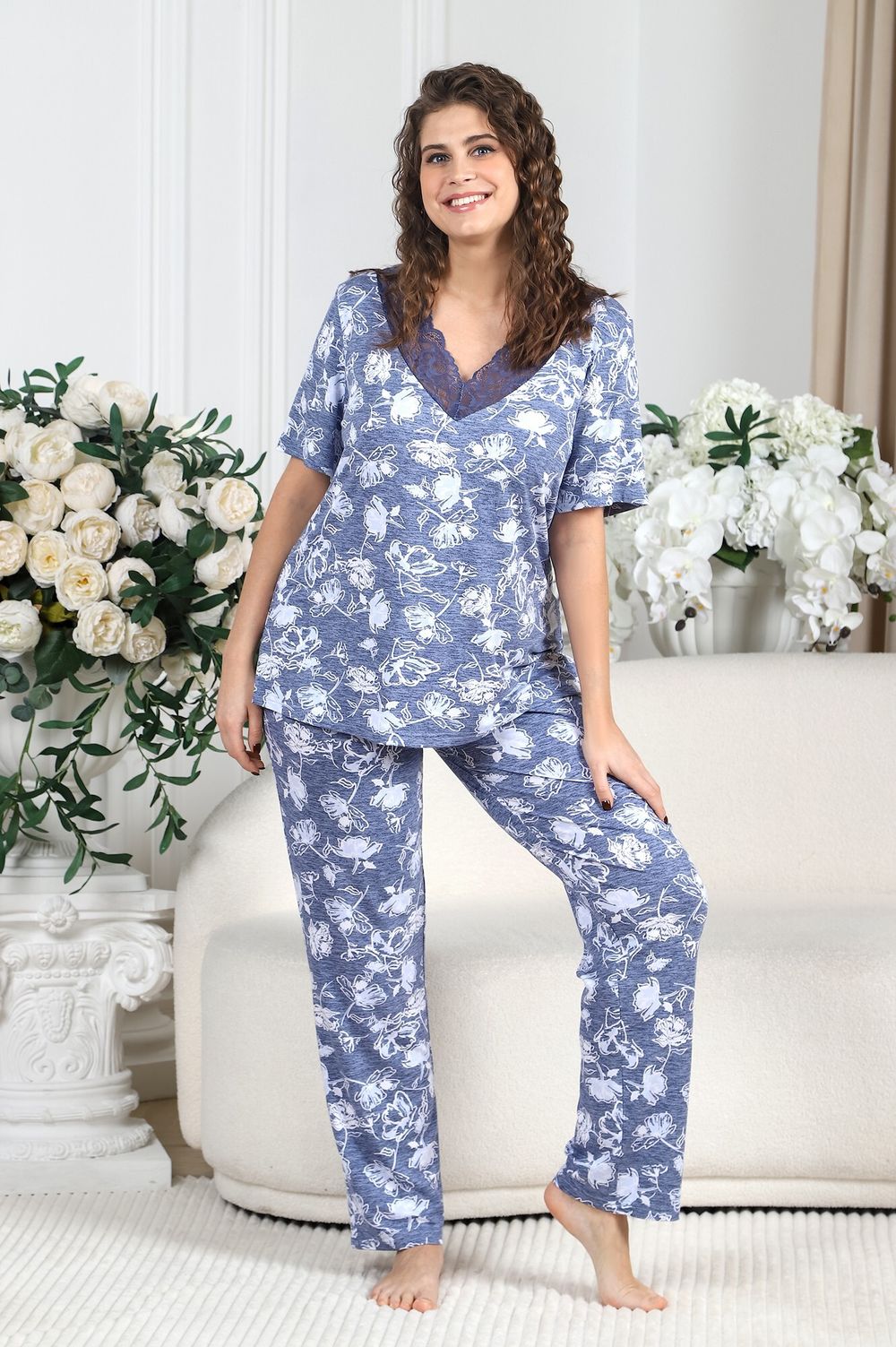 Пижама Фрезия-2 Виотекс ИНДИГО