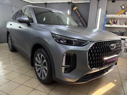 Chery Tiggo 9 защита кузова матовым полиуретаном Carbins PPF M90 👌😃