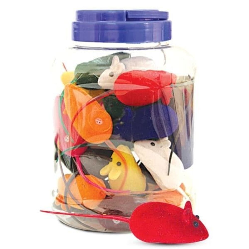 Игрушка (Triol) для кошек &quot;Мышь&quot;, 65мм  3850 (цена за 1 шт)