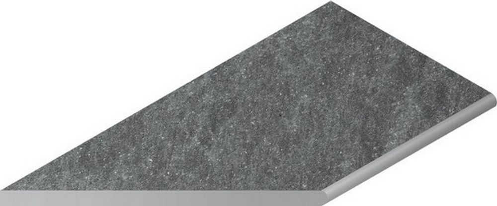 Ступень Genesis Silver Bordo Nat 30x60 Round Sx Уг.Лев.