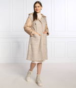 Хлопковое пальто Peserico - бежевый(S21339 A8381)