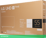 Телевизор LED LG 55" 55UR78006LK.ARUG