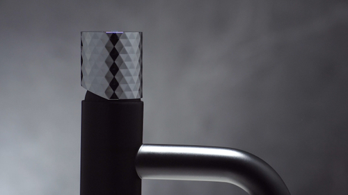 Boheme Смеситель STICK для умыв. низ. BLACK TOUCH GOLD_Комплект