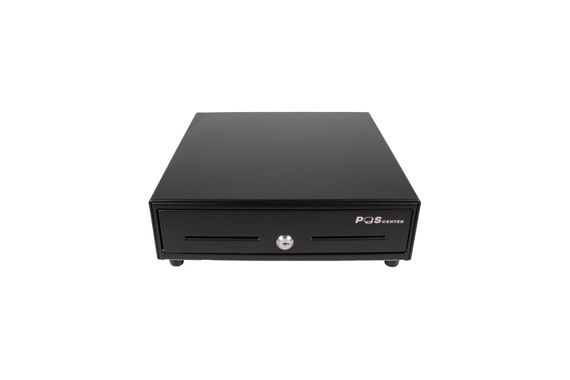 Денежный ящик POScenter 13E 330x335x90 распайка для &quot;Epson/АТОЛ, без датчика открытой крышки&quot;, черный