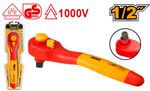 Ключ трещоточный изолированный 1000В 1/2" INGCO HIRTH121