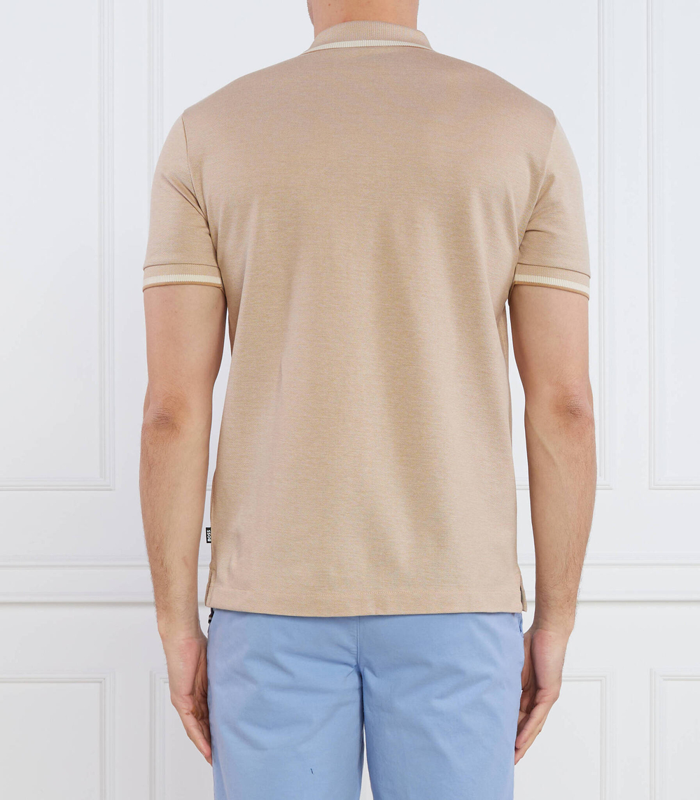 Поло BOSS BLACK - бежевый(50486172)