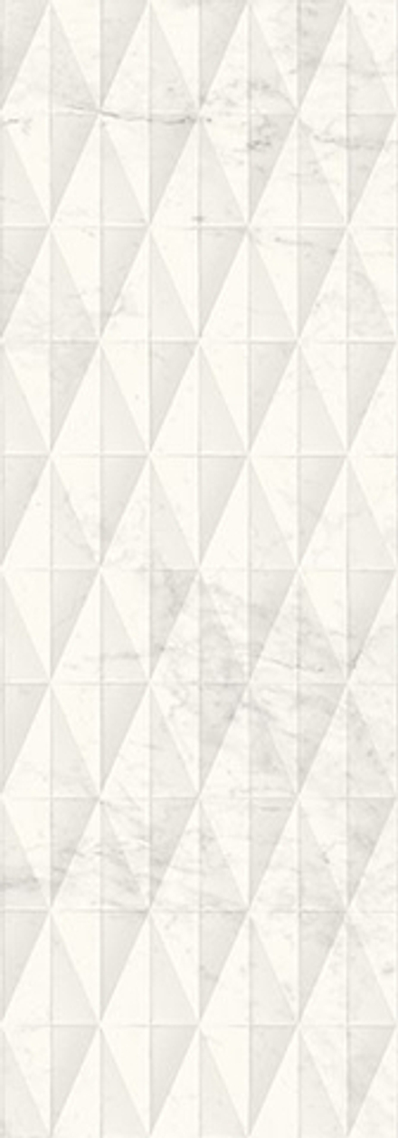 Настенная плитка Allmarble Wall Statuario Struttura Pav? Satin 3D Rett.(M6TD)