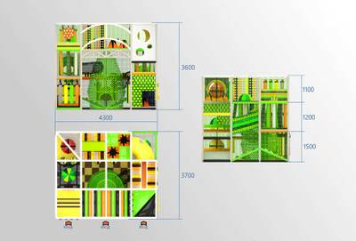 Детский игровой лабиринт "Лабиринтия"