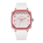 Dickies SS23 Wrist Watch Quartz Movement Plastic Strap White Dial Unisex 30m Water Resistant