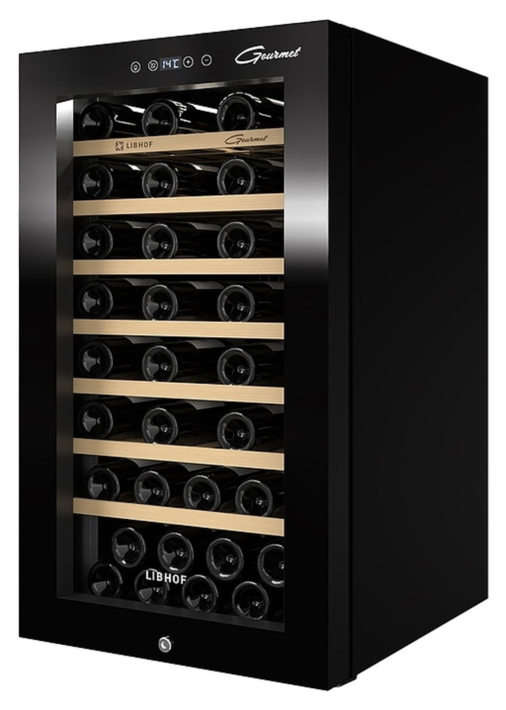 Винный шкаф Libhof Gourmet GM-56 black черный