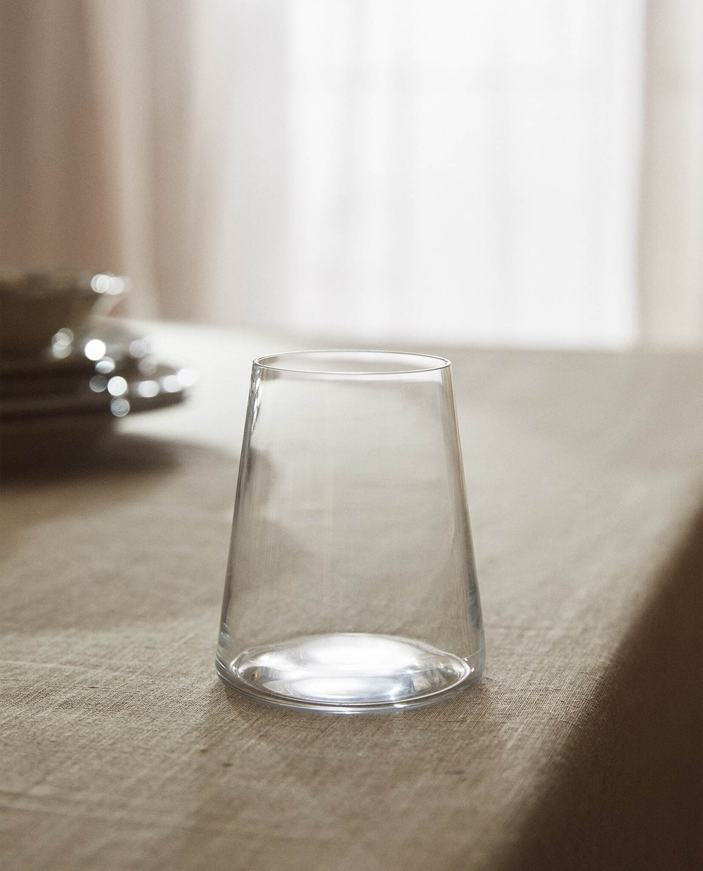 ZARA HOME КОНИЧЕСКИЙ КРИСТАЛЛИЧЕСКИЙ СТАКАН
