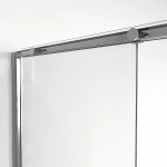 Душевой уголок Niagara Nova NG-64-10A/NG-A100-34 100х100 стекло прозрачное/профиль хром