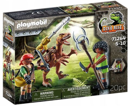 Конструктор Playmobil Dino Rise Динозавр со стреляющей пушкой 71264