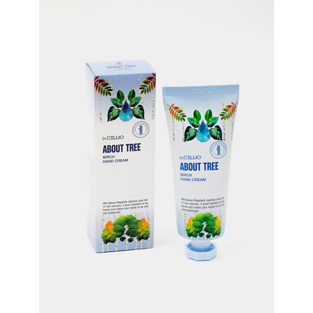 Крем для рук с экстрактом березы DR.CELLIO About Tree Birch Hand Cream 100 мл